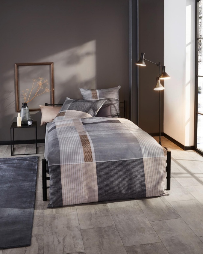 Kaeppel Feinbiber Bettwäsche Holiday 0406 - Fb. 510 schwarz