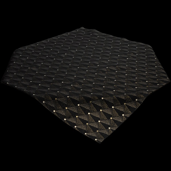 Sprügel Tischdecke Homey Tree - Fb. schwarz