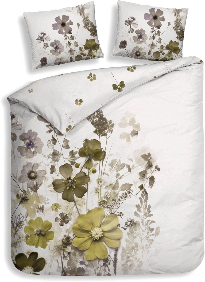 Heckett & Lane Satin Bettwäsche Liepa - White