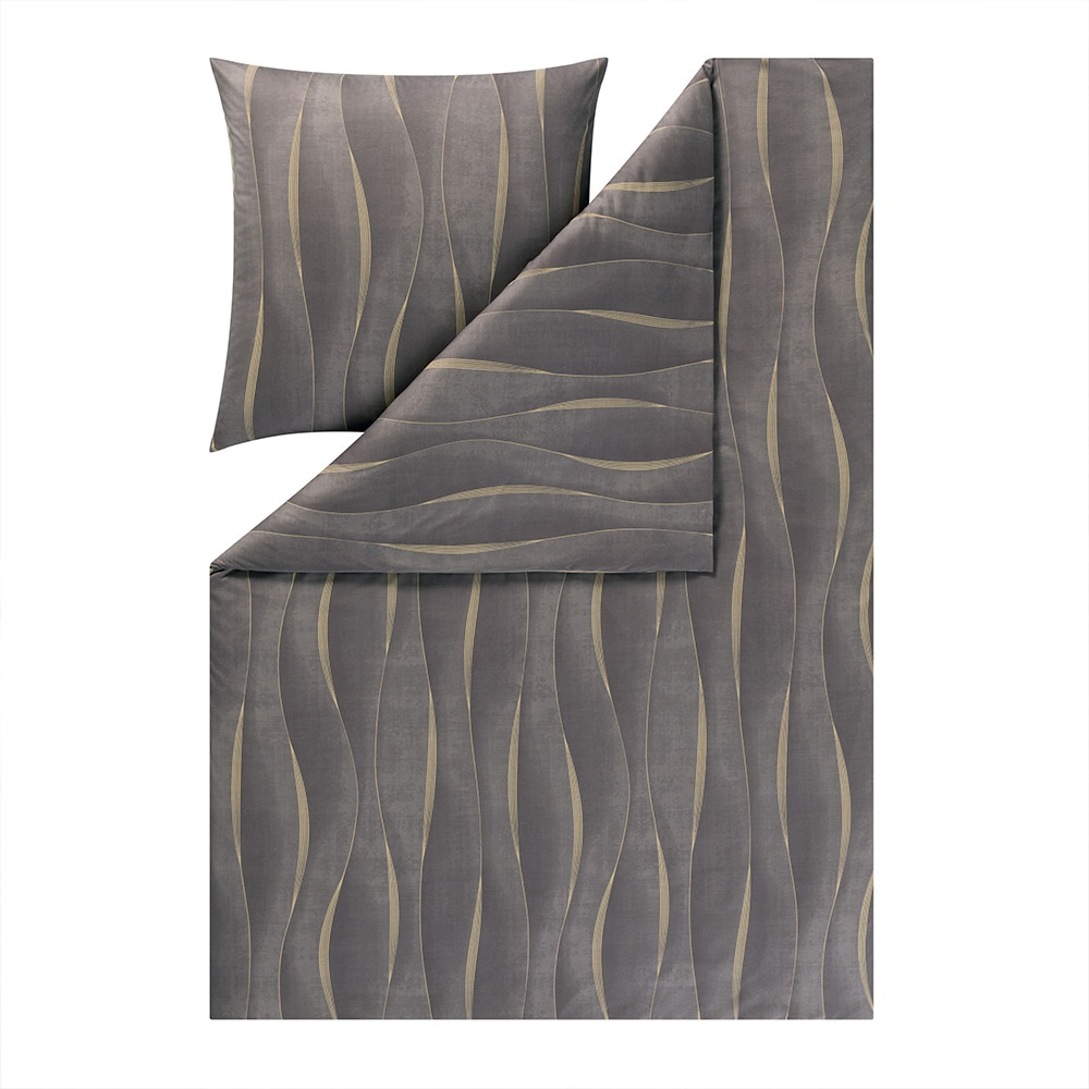 Estella Mako-Interlock_Jersey Bettwäsche Caja 6506 - Fb. 920 anthrazit