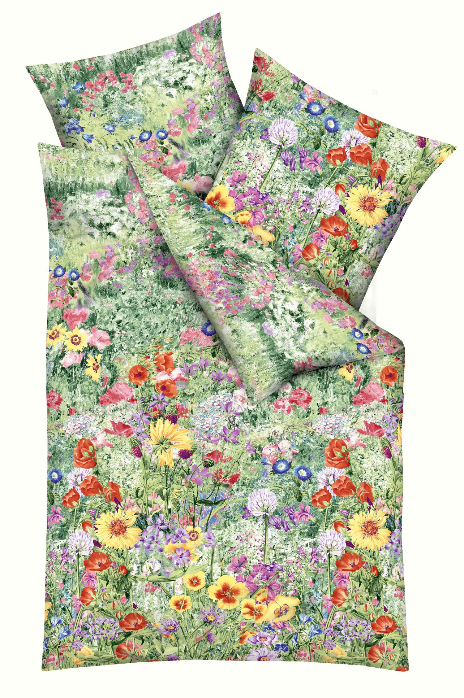 Kaeppel Satin Bettwäsche 536 Farm Garden