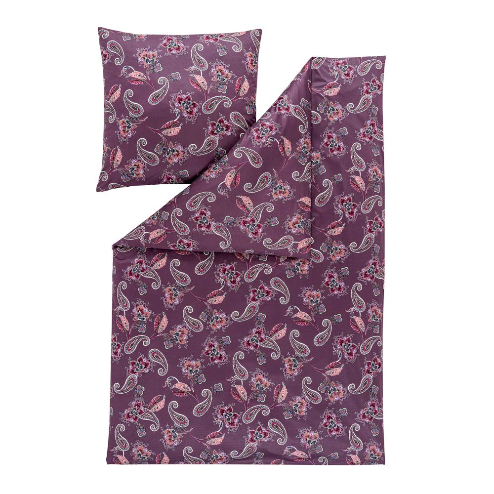 Estella Mako-Interlock-Jersey Bettwäsche Remi 6946 Fb. 065 mauve