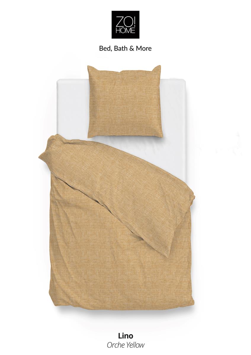 Heckett Lane Bettwäsche Zo!Home Lino Fb. Ochre Yellow