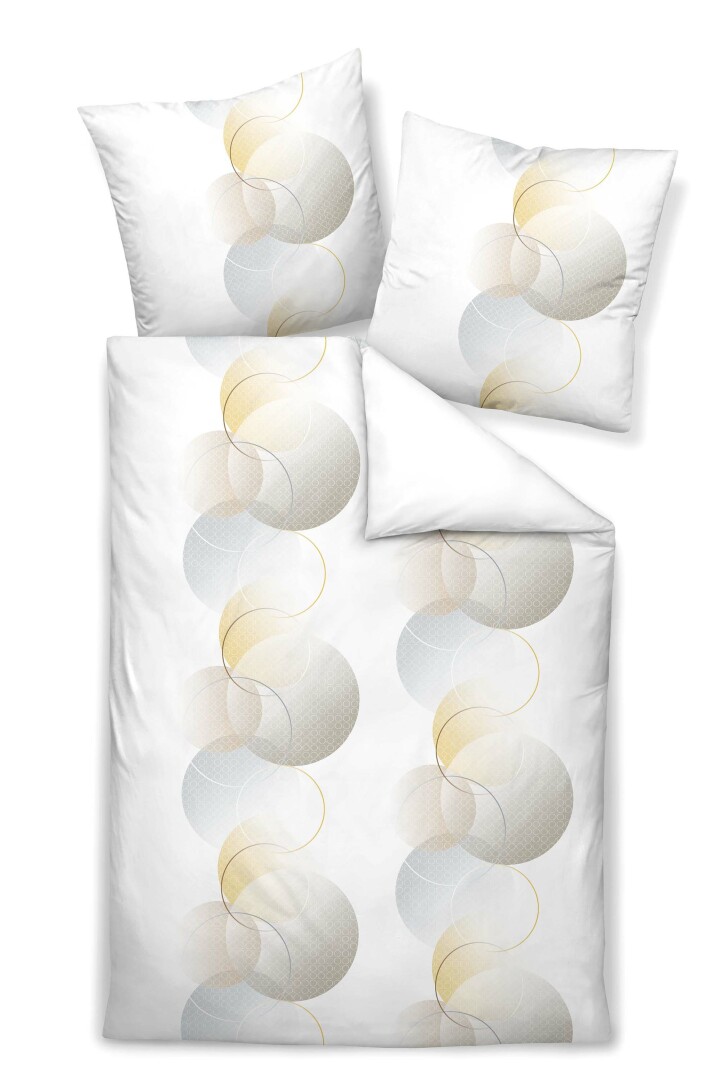 Janine Mako-Satin Bettwäsche Milano 45046, Fb. 07 Bernstein