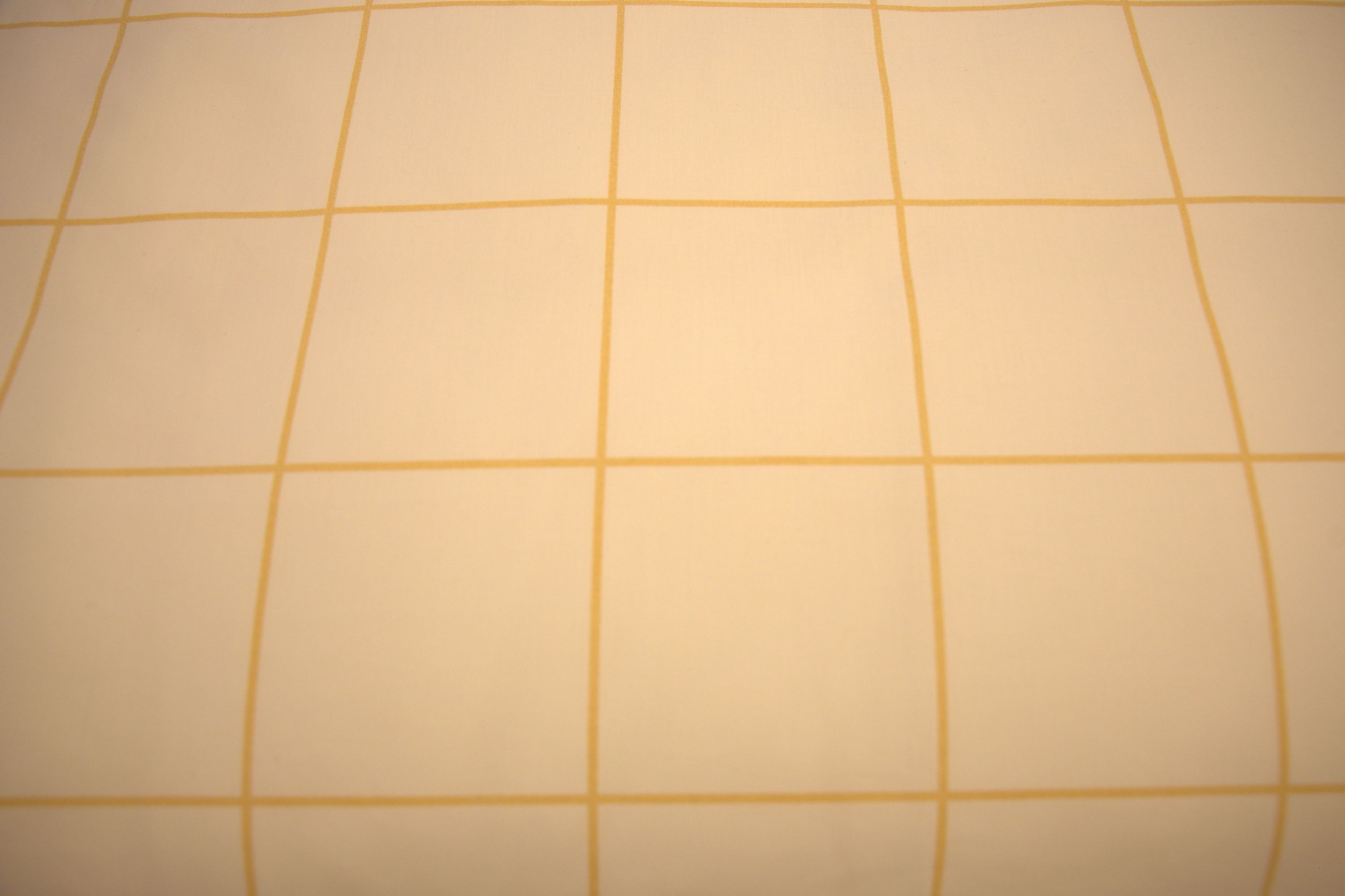 Momm Satin Bettwäsche Checkerboard Thin - Fb. Orange/Weiß