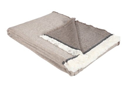 Eskimo Decke Lily - 140x200cm - Fb. taupe/braun