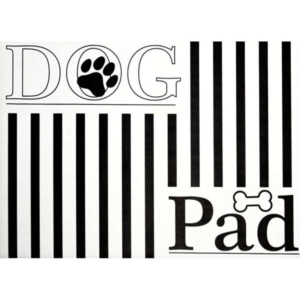 Stuco Dog Pad rechteckig - 46x36cm - Fb. weiß