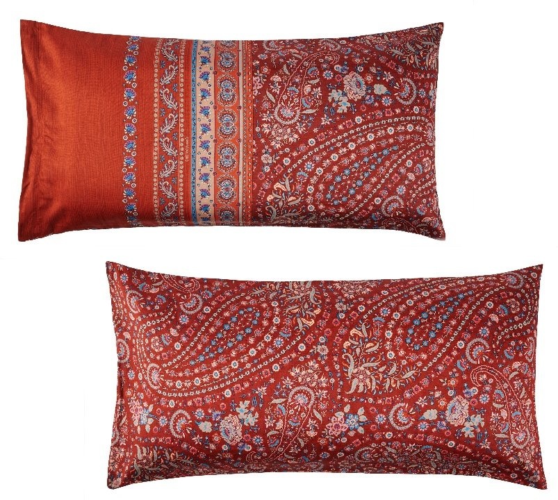 Bassetti Satin Bettwäsche Piazza di Spagna Fb. R1 rot